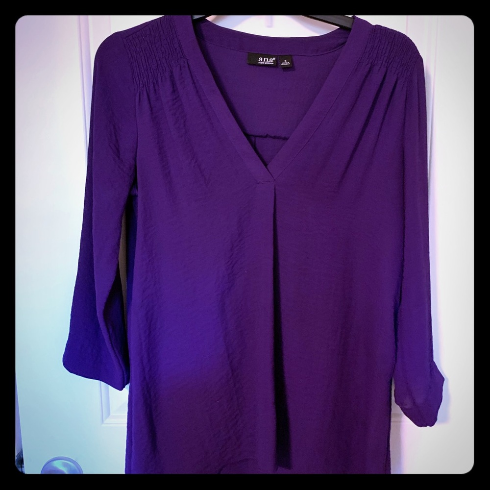 Ana purple blouse